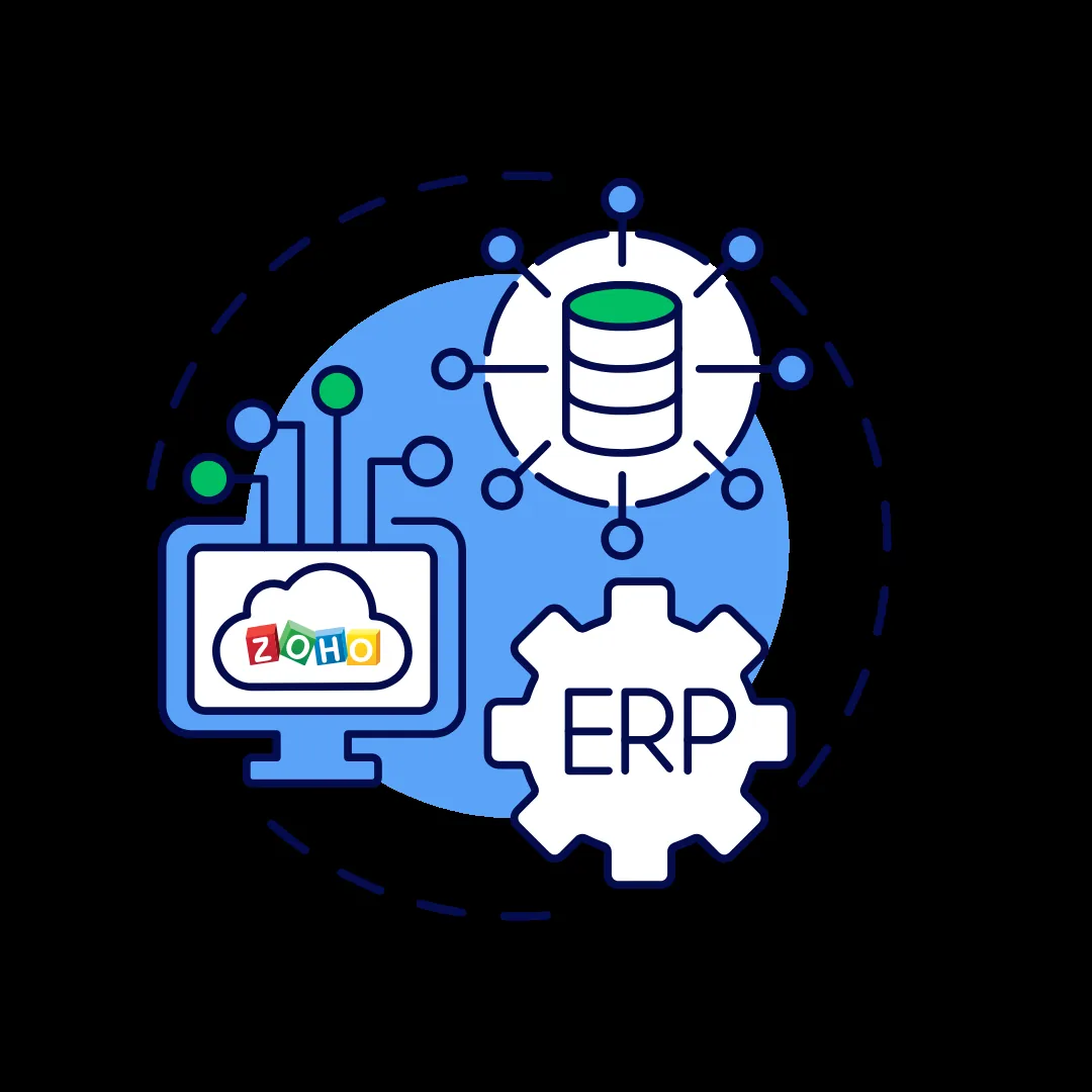 Zoho based ERP for a professional services firm