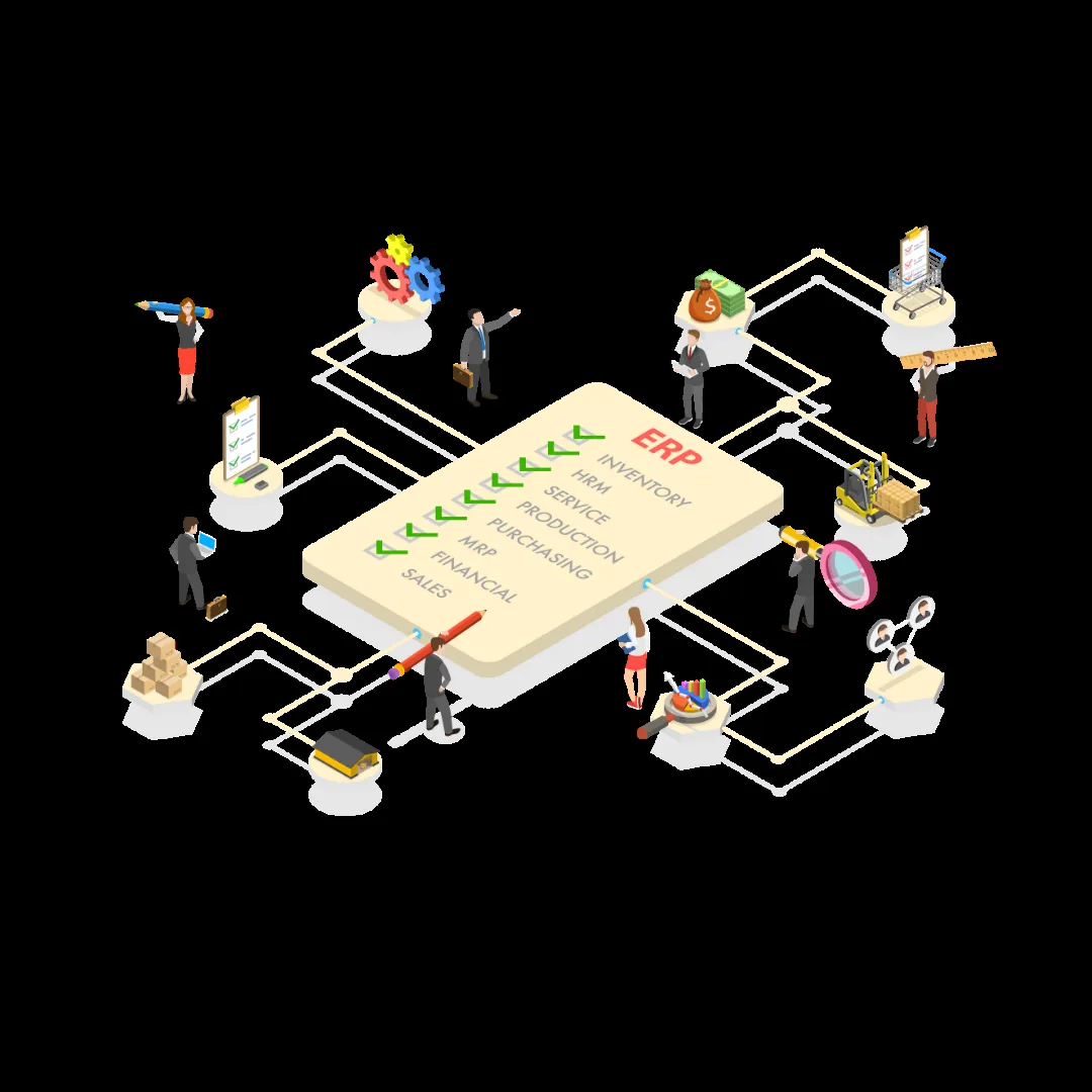 Customized ERP Solution for a manufacturing company
